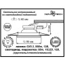 Спот NOVOTECH RIVA встраиваемый со светодиодной подсветкой 357310 NV-357310
